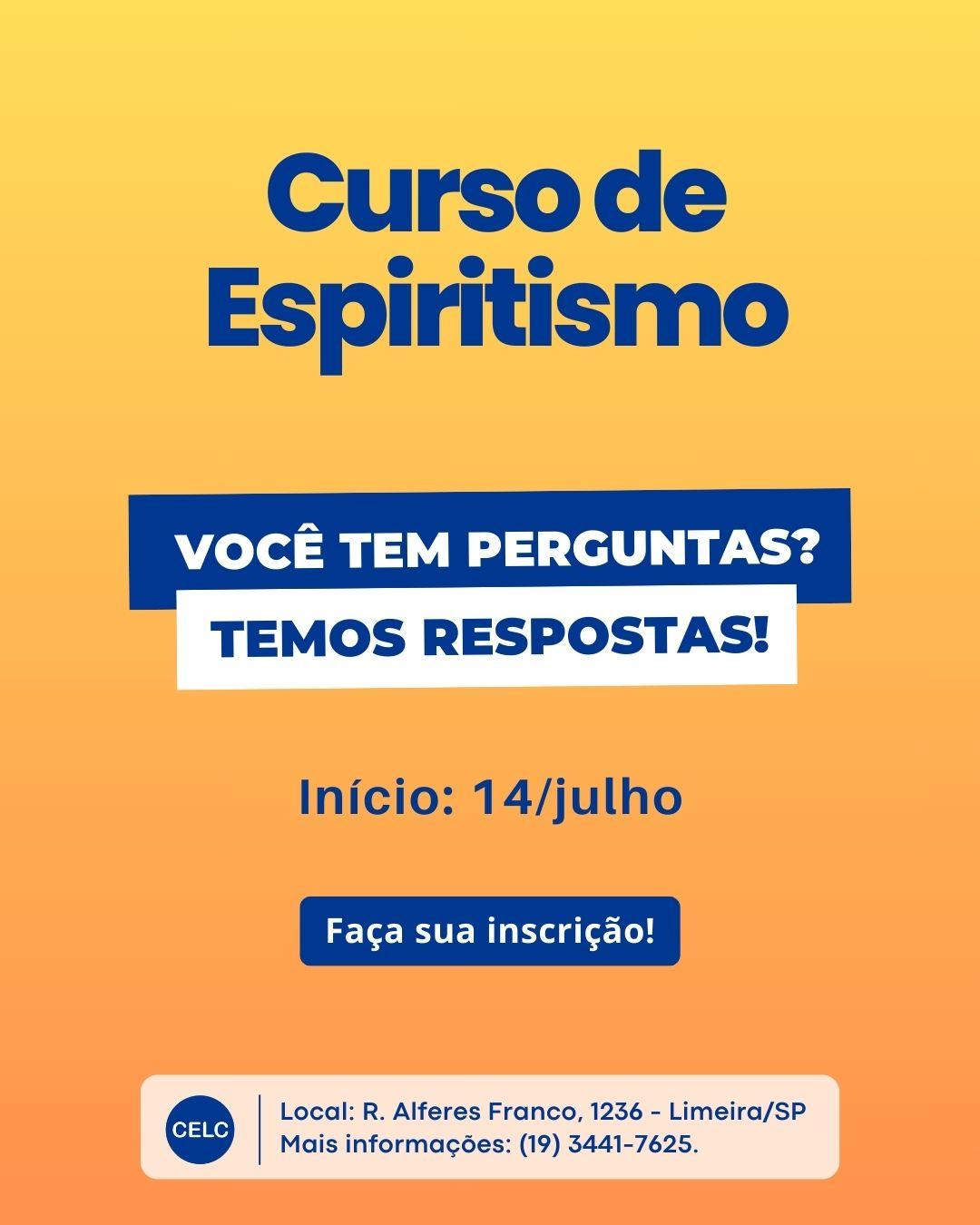 Curso de Espiritismo