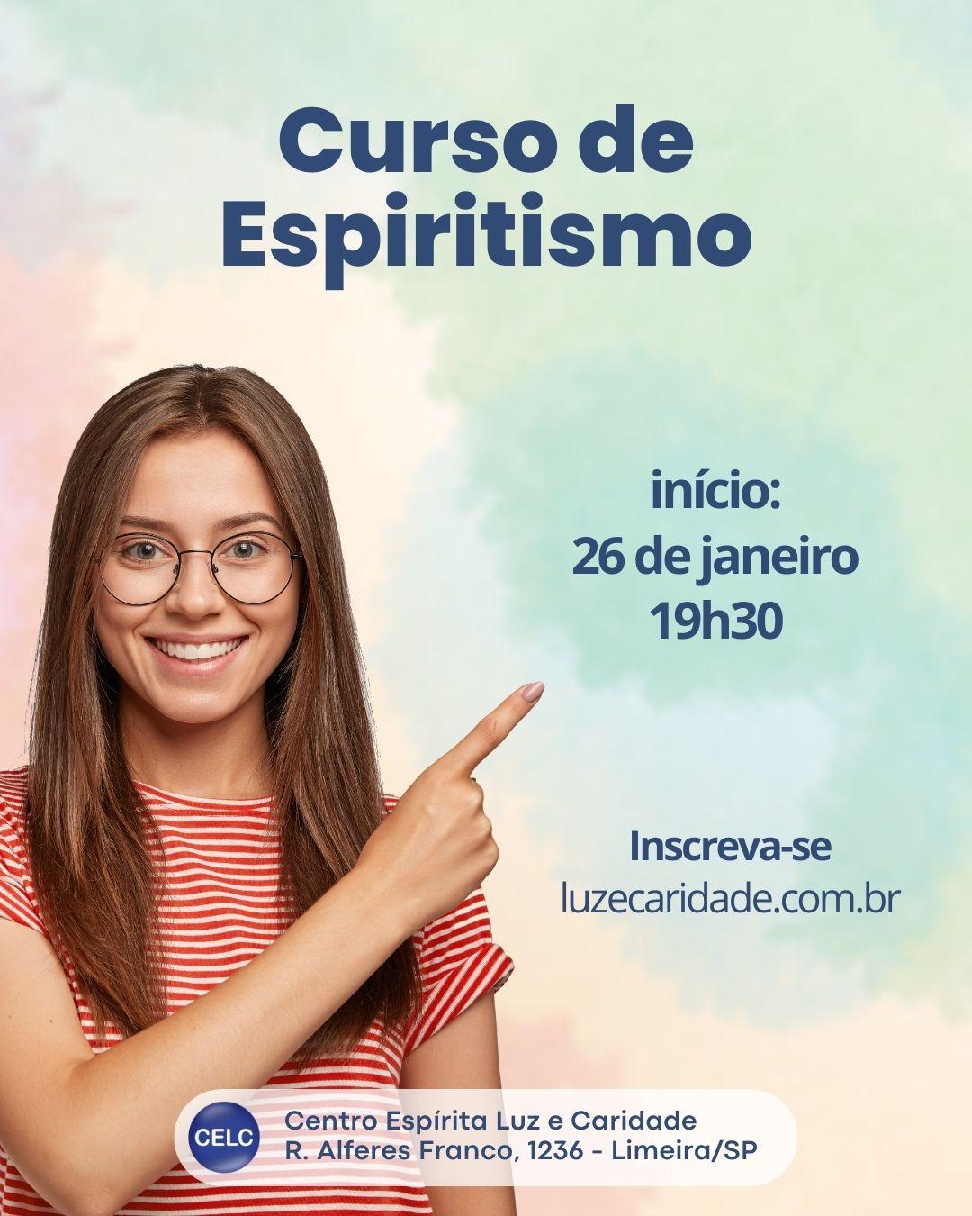 Curso de Espiritismo 2026