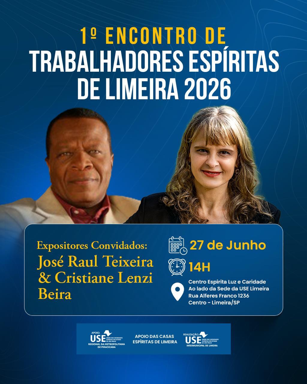 1º Encontro de Trabalhadores Espíritas de Limeira